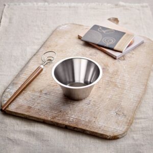 1L Swedish Stainless Metal Mixing Bowl