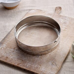 20cm Very Positive Stainless Metal Drum Sieve