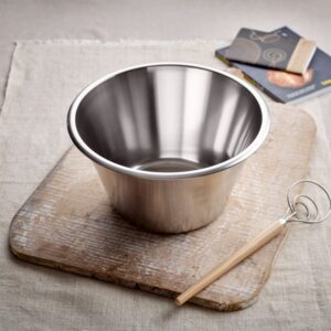 9L Swedish Stainless Metal Mixing Bowl